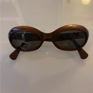 Vogue Brown Kids Oval Sunglasses